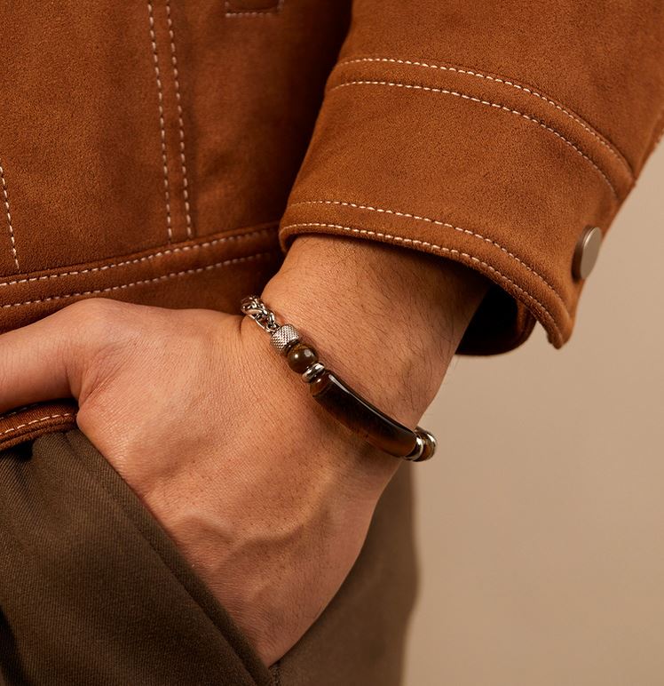 Tigers Eye Mens Bracelet – Ypara.com
